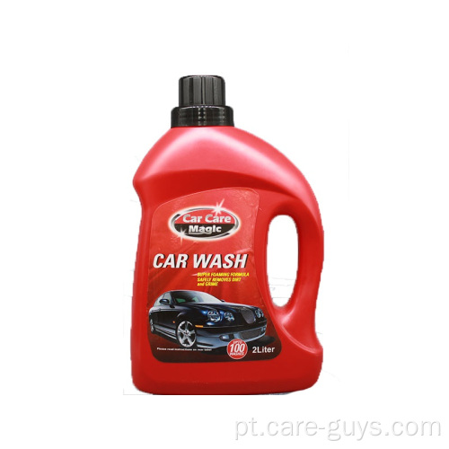 Cera de shampoo de carros para cuidados de carro para limpeza